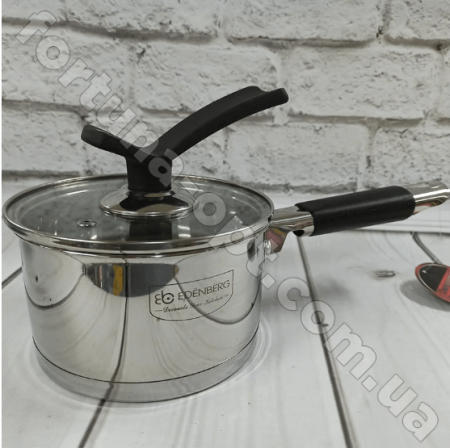Ковш с крышкой Edenberg EB - 3682 - 1,3 л ✅ базовая цена $8.38 ✔ Опт ✔ Скидки ✔ Заходите! - Интернет-магазин ✅ Фортуна-опт ✅