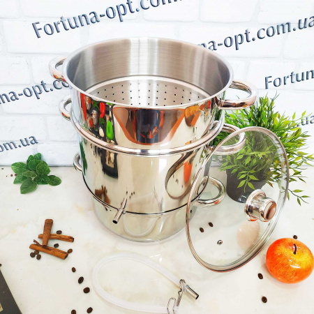 Соковарка нержавеющая A-Plus 1312 - 8 л ✅ базовая цена $35.88 ✔ Опт ✔ Скидки ✔ Заходите! - Интернет-магазин ✅ Фортуна-опт ✅