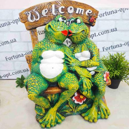  Лягушки на лавочке большие гипс 1314 ✅ базовая цена 666 грн. ✔ Опт ✔ Скидки ✔ Заходите! - Интернет-магазин ✅ Фортуна-опт ✅