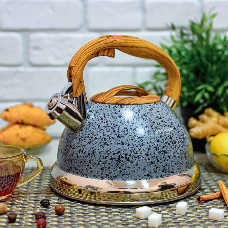 Чайник из нержавеющей стали со свистком 3 л Edenberg EB - 1986 ✅ картинка - Интернет-магазин ✅ Fortuna-opt.com.ua. ✅ Чайник из нержавеющей стали со свистком 3 л Edenberg EB - 1986 ✅ базовая цена $17.05 ✔ Опт ✔ Скидки ✔ Заходите! - Интернет-магазин ✅ Фортуна-опт ✅