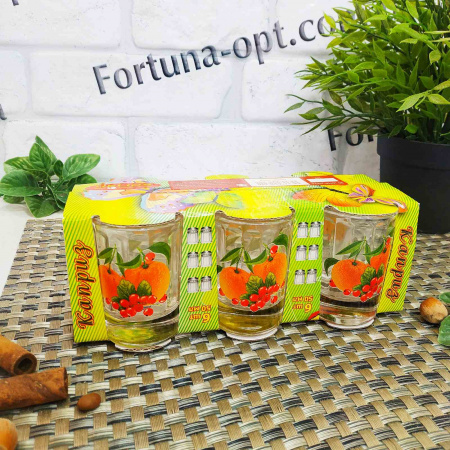 Стопки Каприз фрукты 6 шт/наб - 9150 - 50 мл ✅ базовая цена 95.82 грн. ✔ Опт ✔ Скидки ✔ Заходите! - Интернет-магазин ✅ Фортуна-опт ✅