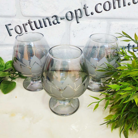 Бокал для коньяка "Лотос" 6 шт/набор 400 мл 298-188 ✅ базовая цена 324.30 грн. ✔ Опт ✔ Скидки ✔ Заходите! - Интернет-магазин ✅ Фортуна-опт ✅