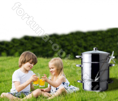 Соковарка из нержавеющей стали A - Plus - 1311 - 5 л ✅ базовая цена $26.85 ✔ Опт ✔ Скидки ✔ Заходите! - Интернет-магазин ✅ Фортуна-опт ✅