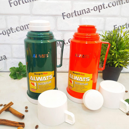 Термос со стеклянной колбой 1 л -A-Plus - 1631 ➜ картинка -Интернет-магазин ✅ Fortuna-opt.com.ua. ✅ Термос со стеклянной колбой 1 л -A-Plus - 1631  ➜ фото ➜ розн цена $4.26 - Интернет-магазин ✅ Fortuna-opt.com.ua. ✅