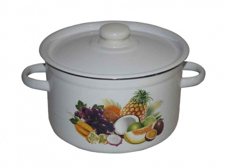 Кастрюля эмалированная 2,0л 1610/2 Экзотика ✅ базовая цена 152.77 грн. ✔ Опт ✔ Скидки ✔ Заходите! - Интернет-магазин ✅ Фортуна-опт ✅