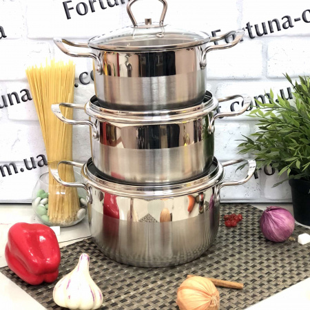 Набор посуды 6 предметов A-Plus - 1294➜ Опт и розница ✅ актуальная цена -Интернет магазин ✅ Фортуна ✅