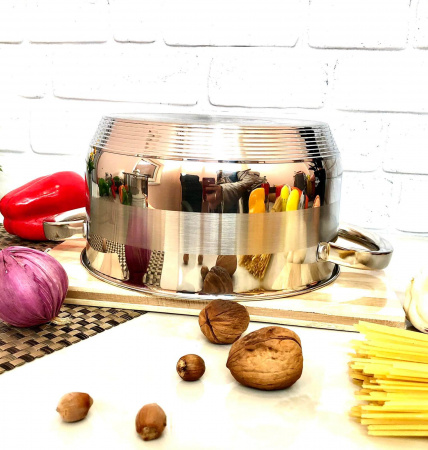 Кастрюля с толстым дном Benson BN - 222 - 8,2 л ✅ базовая цена $25.07 ✔ Опт ✔ Скидки ✔ Заходите! - Интернет-магазин ✅ Фортуна-опт ✅