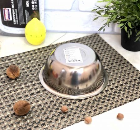 Миска из нержавеющей стали A-Plus - 0871 (14 см) ✅ базовая цена $0.58 ✔ Опт ✔ Скидки ✔ Заходите! - Интернет-магазин ✅ Фортуна-опт ✅