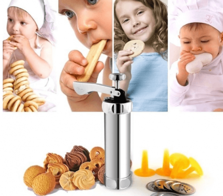 Шприц кондитерский нержавеющий с насадками Benson - 915 ✅ базовая цена $4.85 ✔ Опт ✔ Скидки ✔ Заходите! - Интернет-магазин ✅ Фортуна-опт ✅