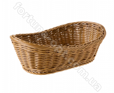 Плетенная корзинка пластик 24*19*8 см - Empire ЕМ - 9780  ✅ базовая цена $2.23 ✔ Опт ✔ Скидки ✔ Заходите! - Интернет-магазин ✅ Фортуна-опт ✅