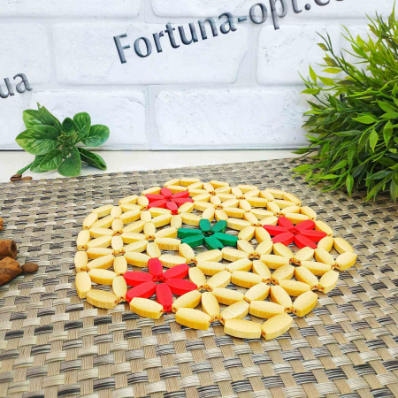 Подставка под горячее деревянная бамбук 0621 ✅ базовая цена 19.18 грн. ✔ Опт ✔ Скидки ✔ Заходите! - Интернет-магазин ✅ Фортуна-опт ✅