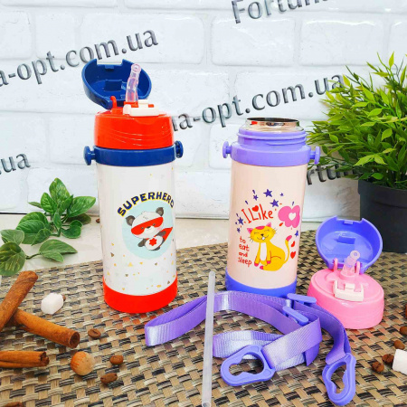 Термос детский из нержавеющей стали с трубочкой A-Plus 1778 - 350 мл ➜ картинка -Интернет-магазин ✅ Fortuna-opt.com.ua. ✅ Термос детский из нержавеющей стали с трубочкой A-Plus 1778 - 350 мл ➜ фото ➜ розн цена $4.87 - Интернет-магазин ✅ Fortuna-opt.com.ua. ✅