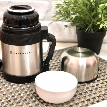 Термос пищевой Edenberg EB - 3505 - 0,6 л  ➜ фото ➜ розн цена $8.52 - Интернет-магазин ✅ Fortuna-opt.com.ua. ✅