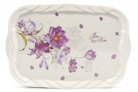 Разнос миламиновый 38*26 см А-Плюс 5665 ✅ базовая цена $2.60 ✔ Опт ✔ Скидки ✔ Заходите! - Интернет-магазин ✅ Фортуна-опт ✅