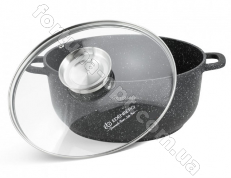 Казан - жаровня с темным мраморным покрытием Edenberg EB - 8119 - 5,6 л  ✅ базовая цена $20.94 ✔ Опт ✔ Скидки ✔ Заходите! - Интернет-магазин ✅ Фортуна-опт ✅
