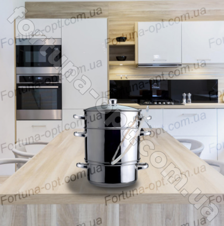 Соковарка из нержавеющей стали A - Plus - 1311 - 5 л ✅ базовая цена $26.85 ✔ Опт ✔ Скидки ✔ Заходите! - Интернет-магазин ✅ Фортуна-опт ✅