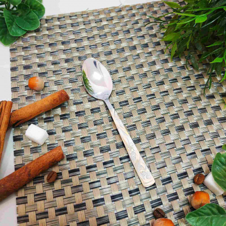 Ложка чайная "Ветка" золото 589 ✅ базовая цена $0.51 ✔ Опт ✔ Скидки ✔ Заходите! - Интернет-магазин ✅ Фортуна-опт ✅