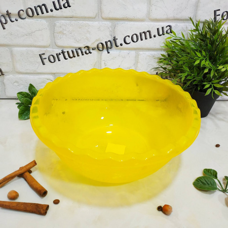 Миска 3,5 л Фрукты 0710 ✅ базовая цена 28 грн. ✔ Опт ✔ Скидки ✔ Заходите! - Интернет-магазин ✅ Фортуна-опт ✅