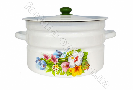 Бак эмалированный 16 л 2826/2 Колибри ✅ базовая цена 545.02 грн. ✔ Опт ✔ Скидки ✔ Заходите! - Интернет-магазин ✅ Фортуна-опт ✅