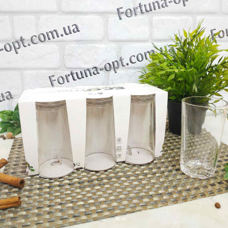 Стаканы "Ecomo" 6 шт/набор 240 мл высокие 0240 ✅ базовая цена 148.59 грн. ✔ Опт ✔ Скидки ✔ Заходите! - Интернет-магазин ✅ Фортуна-опт ✅