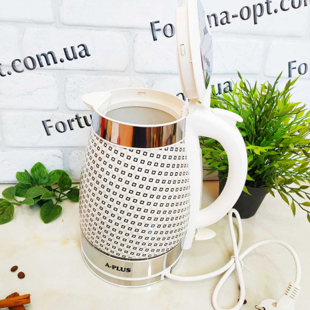 Электрочайник керамический A-Plus - 2147 - 2 л ✅ базовая цена $22.95 ✔ Опт ✔ Скидки ✔ Заходите! - Интернет-магазин ✅ Фортуна-опт ✅