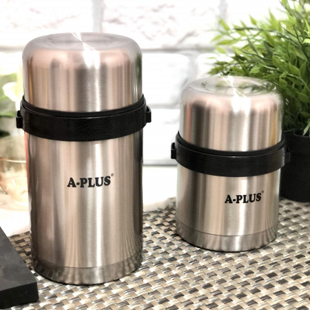 Термос пищевой с широким горлом A-Plus 1664 - 1000 мл ➜ фото ➜ розн цена $6.97 -Интернет-магазин ✅ Fortuna-opt.com.ua. ✅