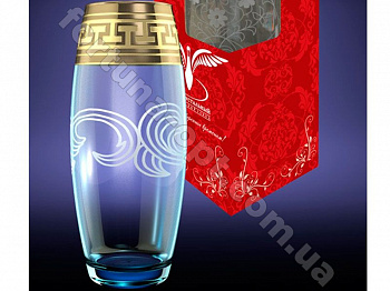 Ваза Флора Греческий узор GE 03-3966 ✅ базовая цена 118.90 грн. ✔ Опт ✔ Акции ✔ Заходите! - Интернет-магазин Fortuna-opt.com.ua.