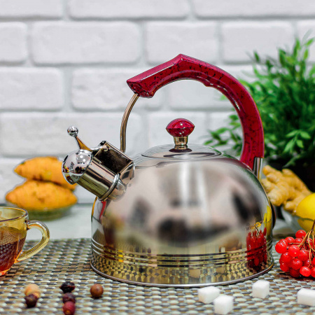 Чайник со свистком (нержавейка) Edenberg EB - 3532 (3 л) ✅ базовая цена $9.52 ✔ Опт ✔ Скидки ✔ Заходите! - Интернет-магазин ✅ Фортуна-опт ✅