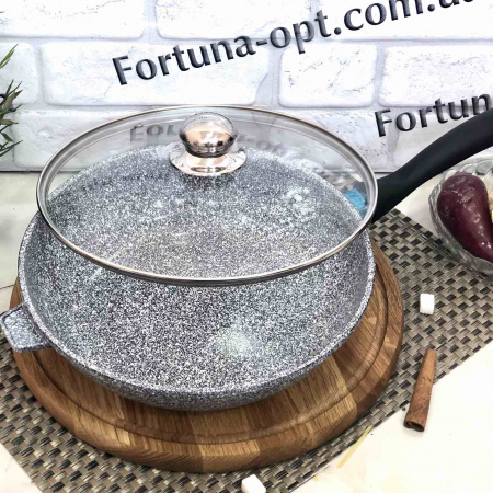 Сковорода глубокая Edenberg EB - 8022 - 3.4 л (28 см) ✅ базовая цена $22.47 ✔ Опт ✔ Скидки ✔ Заходите! - Интернет-магазин ✅ Фортуна-опт ✅
