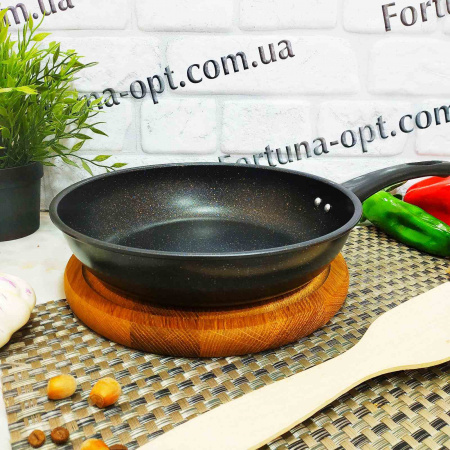 Сковорода мрамор A-Plus - 112 FP - 24 см ✅ базовая цена $4.14 ✔ Опт ✔ Скидки ✔ Заходите! - Интернет-магазин ✅ Фортуна-опт ✅