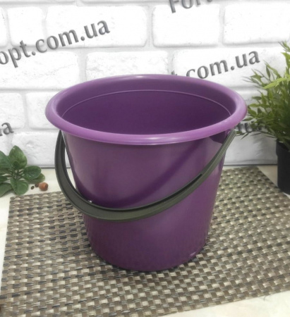 Ведро 5л 0010 ✅ картинка - Интернет-магазин ✅ Fortuna-opt.com.ua. ✅ Ведро 5л 0010 ✅базовая цена 44.40 грн. ✔ Опт ✔ Скидки ✔ Заходите! - Интернет-магазин ✅ Фортуна-опт ✅