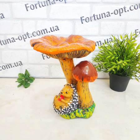  Гриб лисичка с ежиком гипс 1304 ✅ базовая цена 270.77 грн. ✔ Опт ✔ Скидки ✔ Заходите! - Интернет-магазин ✅ Фортуна-опт ✅
