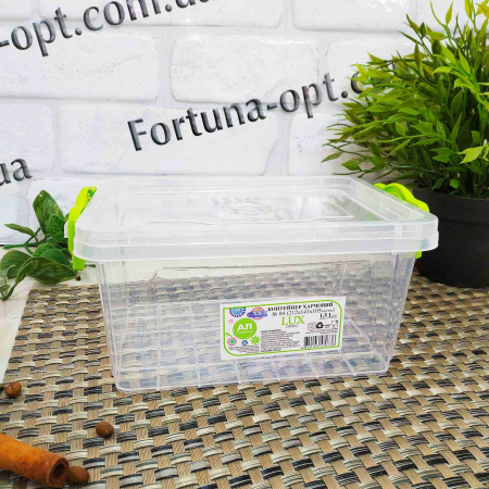 Контейнер пищевой прямоугольный 1,5 л - 0380 ✅ базовая цена 35.03 грн. ✔ Опт ✔ Скидки ✔ Заходите! - Интернет-магазин ✅Фортуна-опт ✅