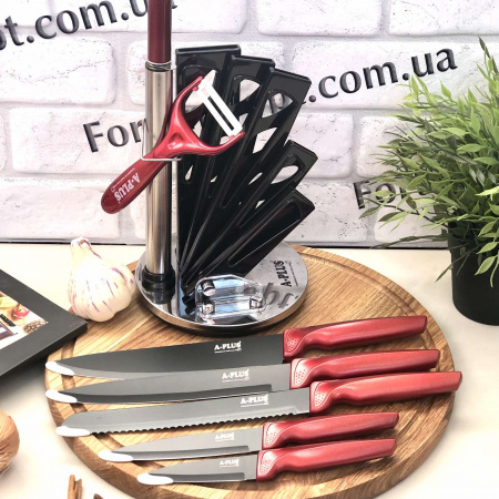 Набор ножей A-Plus - 1001 (8 предметов) ✅ базовая цена $16.48 ✔ Опт ✔ Скидки ✔ Заходите! - Интернет-магазин ✅ Фортуна-опт ✅