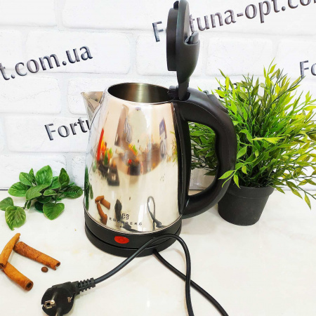 Чайник нержавеющий электрический 1,8 л Edenberg EB - 83515 (1800 Вт) ✅ базовая цена $10.73 ✔ Опт ✔ Скидки ✔ Заходите! - Интернет-магазин ✅ Фортуна-опт ✅