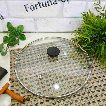 Крышка для сковородки A-Plus - 28 см 0028 ✅ базовая цена $2.49 ✔ Опт ✔ Скидки ✔ Заходите! - Интернет-магазин ✅ Фортуна-опт ✅