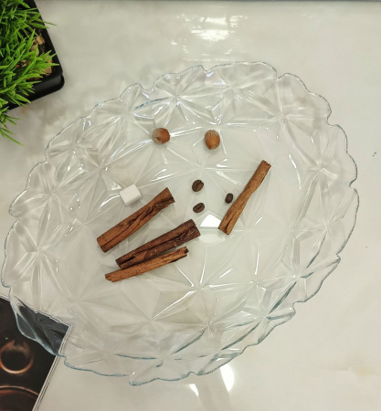 Блюдо "Эстрелла" овал d-33x25см 10717 ✅ базовая цена 199.33 грн. ✔ Опт ✔ Скидки ✔ Заходите! - Интернет-магазин ✅ Фортуна-опт ✅