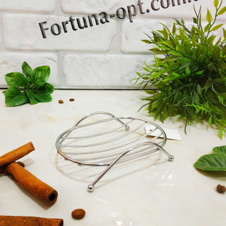 Мыльница на раковину хромированная 0506 ✅ картинка - Интернет-магазин ✅ Fortuna-opt.com.ua. ✅ Мыльница на раковину хромированная 0506 ✅ базовая цена 20.52 грн. ✔ Опт ✔ Скидки ✔ Заходите! - Интернет-магазин ✅ Фортуна-опт ✅