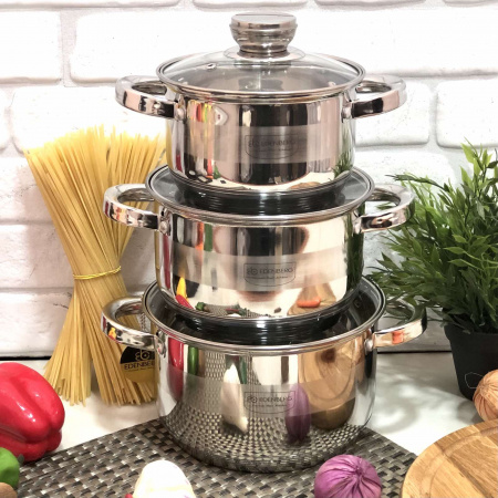 Набор кухонной посуды Edenberg EB - 3706 ✅ картинка - Интернет-магазин ✅ Fortuna-opt.com.ua. ✅ Набор кухонной посуды Edenberg EB - 3706➜ Опт и розница ✅ актуальная цена -Интернет магазин ✅ Фортуна ✅