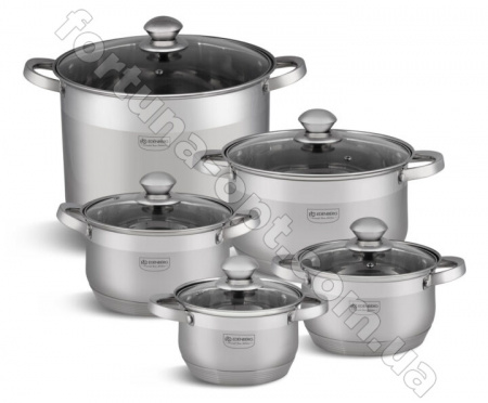 Набор нержавеющей посуды Edenberg EB - 4019 ✅ картинка - Интернет-магазин ✅ Fortuna-opt.com.ua. ✅ Набор нержавеющей посуды Edenberg EB - 4019➜ Опт и розница ✅ актуальная цена -Интернет магазин ✅ Фортуна ✅