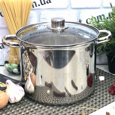 Кастрюля из нержавеющей стали A-Plus - 1393 - 15.5 л ✅ базовая цена $26.36 ✔ Опт ✔ Скидки ✔ Заходите! - Интернет-магазин ✅ Фортуна-опт ✅