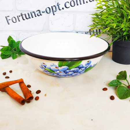 Миска эмалированная 1,5 л 0308/2 Разное ✅ базовая цена 192.96 грн. ✔ Опт ✔ Скидки ✔ Заходите! - Интернет-магазин ✅ Фортуна-опт ✅