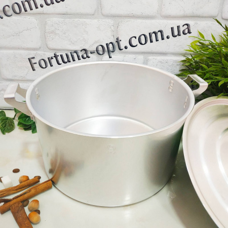 Кастрюля из алюминия 20 л цилиндрическая Interos 0020 ✅ базовая цена 1 143.60 грн. ✔ Опт ✔ Скидки ✔ Заходите! - Интернет-магазин ✅ Фортуна-опт ✅