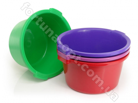 Таз 24л 0070 ✅ базовая цена 167.52 грн. ✔ Опт ✔ Скидки ✔ Заходите! - Интернет-магазин ✅ Фортуна-опт ✅