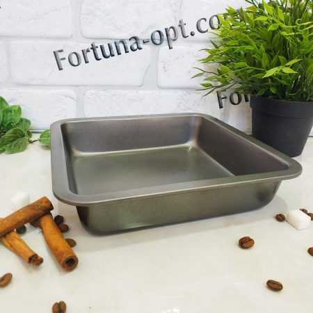 Форма для запекания A-Plus - 1123 - 22,5х22,5х5 см   ✅ базовая цена $2.24 ✔ Опт ✔ Скидки ✔ Заходите! - Интернет-магазин ✅ Фортуна-опт ✅