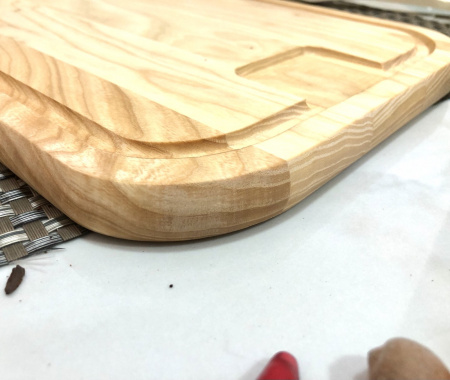 Доска разделочная Ясень с ручкой 20*35 см 2035яср ✅ базовая цена 121.83 грн. ✔ Опт ✔ Скидки ✔ Заходите! - Интернет-магазин ✅ Фортуна-опт ✅