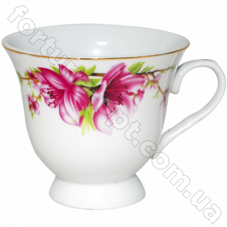 Чашка керамическая 220 мл Сакура 2056 ✅ базовая цена 17.19 грн. ✔ Опт ✔ Скидки ✔ Заходите! - Интернет-магазин ✅ Фортуна-опт ✅