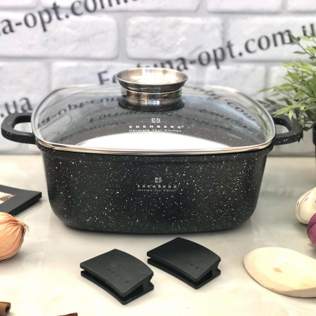 Жаровня - Сотейник с крышкой Edenberg EB - 8114 - 5.5 л - 26 см ✅ базовая цена $22.73 ✔ Опт ✔ Скидки ✔ Заходите! - Интернет-магазин ✅ Фортуна-опт ✅