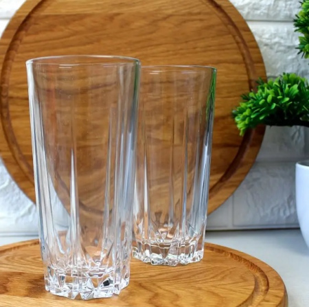 Стаканы "Карат" 6 шт/набор 330 мл выс 52888 ✅ базовая цена 175.60 грн. ✔ Опт ✔ Скидки ✔ Заходите! - Интернет-магазин ✅ Фортуна-опт ✅