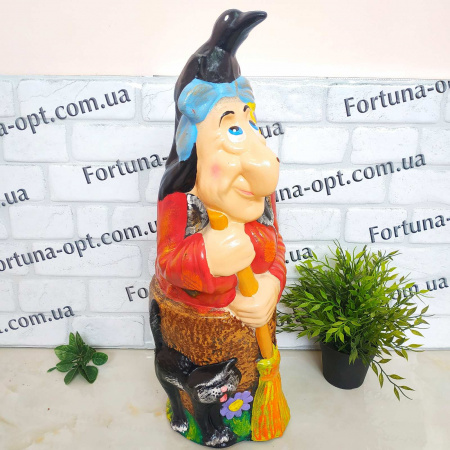  Баба Яга керамическая 1684  ✅ базовая цена 333.89 грн. ✔ Опт ✔ Скидки ✔ Заходите! - Интернет-магазин ✅ Фортуна-опт ✅